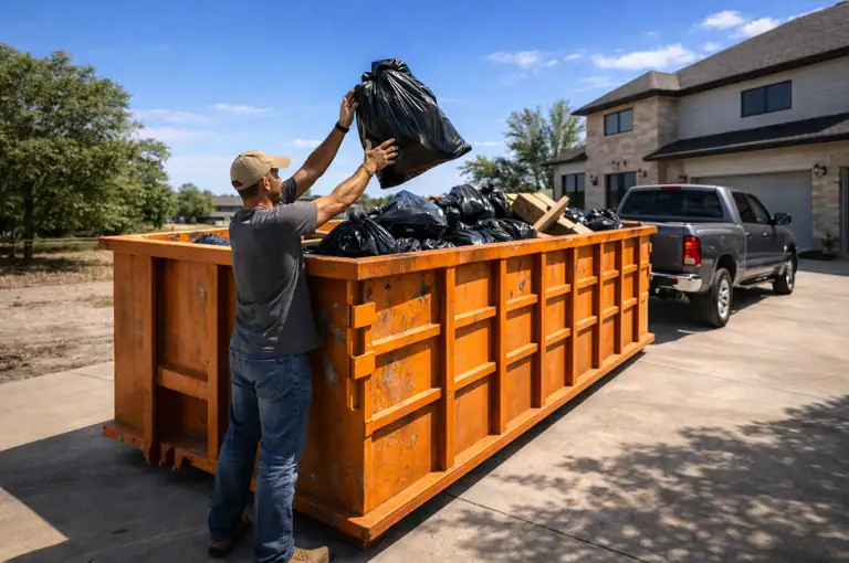 Abilene 20 yard dumpster 