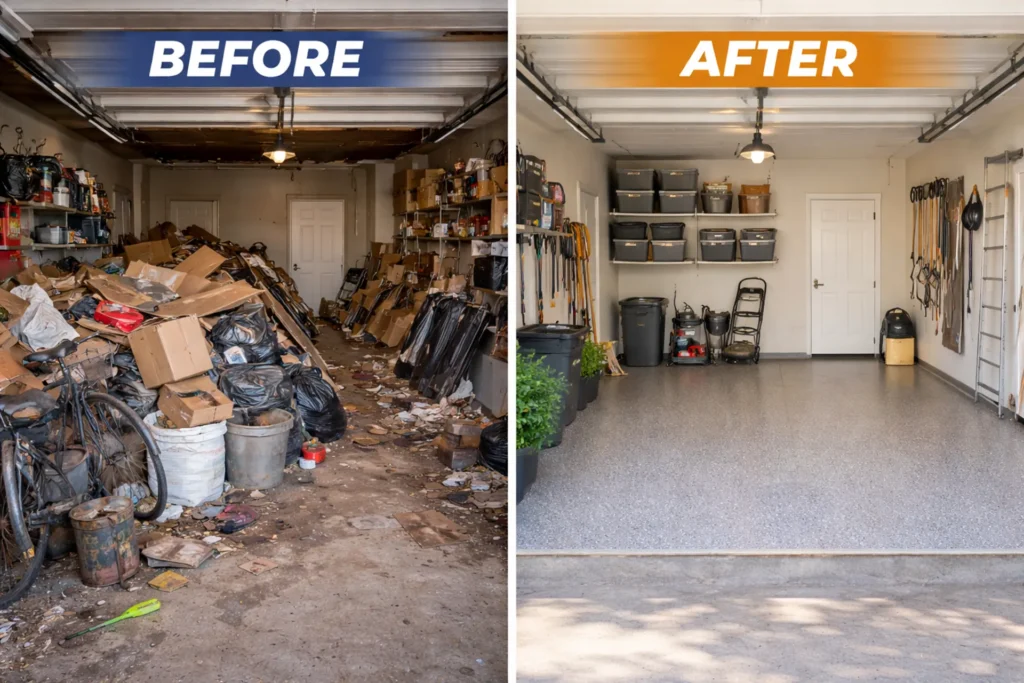Garage Cleanout — Abilene TX