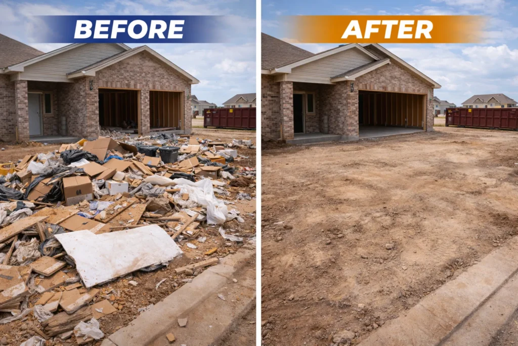 Construction Site Cleanup — Abilene TX