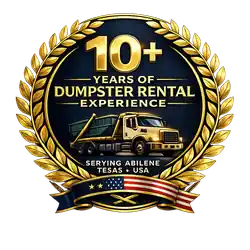 Dumpster rental Abilene tx