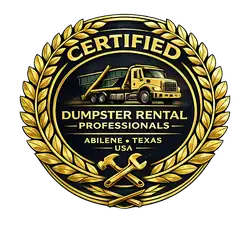 Dumpster rental Abilene tx
