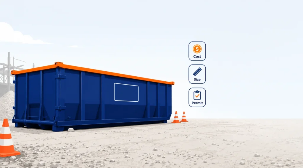 Construction Dumpster Rental in Abilene, TX 1 Construction dumpster rental in Abilene tx