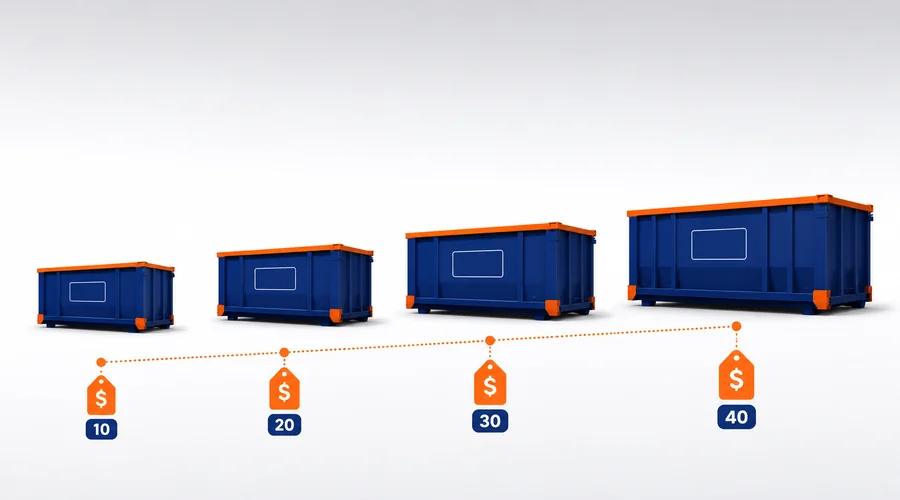 Construction Dumpster Rental in Abilene, TX 5 Abilene construction dumpster rental Sizing and cost